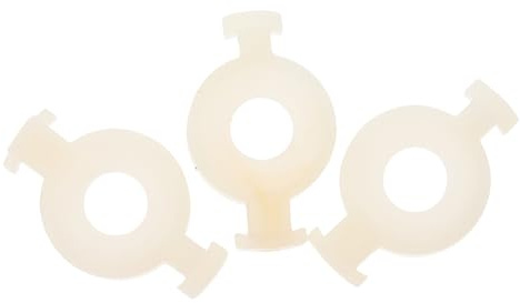 GLSTOY 3pezzi Supporti in Plastica Per Molle Pistone Tromba Piastre Di Supporto Per Valvole Resistenti e Facili Da Installare Per Strumenti Musicali