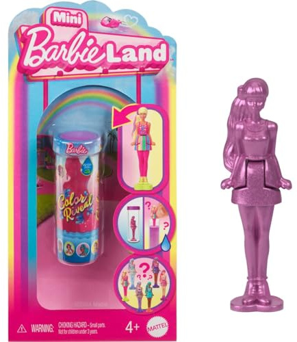Mattel Mini BarbieLand Color Reveal Micro Puppenkoffer 10 Stück