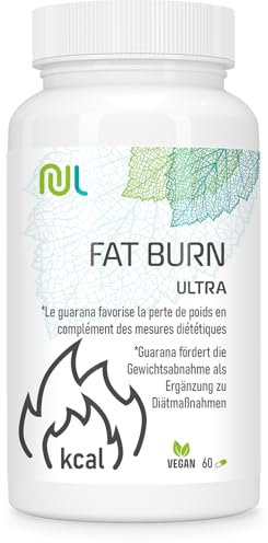 Fat Burn Ultra - 60 Gélules Végétales - Complément à Base de Sinetrol® XPur, Guarana et Graines de Lin - Pour Silhouette, Bien-Être, Mode de Vie Actif - Fabriqué en France - Nutri Life