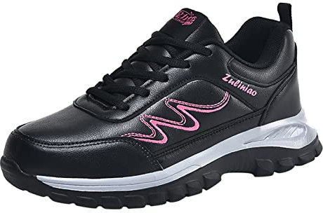 Zapatillas Slip On Mujer, Zapatillas para Correr Mujer, Zapatos Casuales Deporte con Cremallera Ultraligeros Y Cómodos Bambas Caminar