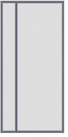 Insektenschutztür | Atmungsaktiv Seitlich Öffnendes Insektennetz - Automatischer Magnetverschluss für Gitter,Geeignet Für Außenbereich Und Terrasse Sowie Zuhause Türöffnung Wohnung Balkon