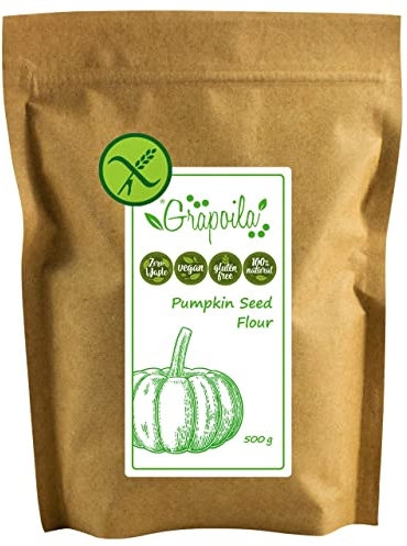 Ground Pumpkin Seed Flour 500g - Raw & Vegan Protein Powder
