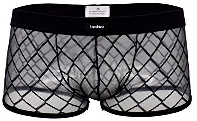 iooico Boxer Homme, sous-vêtement en Maille Souple Air 2.0 1B L (11XXL)