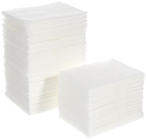 minkissy Wattepads, Gesichts-, Lippen- und Augen-Make-up-Entferner-Pads, 200 Stück Wattepads für Gesichts-Make-up, Wattepads, Baumwoll-Make-up-Entferner-Pads