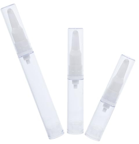 OUNONA 3 St Set Med Flytande Foundation-Flaskor Bärbara Krämflaskor Airless-Reseflaskor Vätskepumpbehållare -Airless-Pumpflaska -Krämbehållare Airless-Pumpflaskor