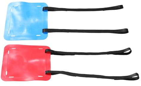Gogogmee Bersagli per Allenamento Calcio 2 Pezzi con Cinghie Regolabili Bersaglio Precisione Tiro Porta Attrezzatura Sportiva per Calcio Hockey e Baseball Supporto per Esercizi di Mira