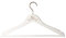 LAUBLUST Personalisierter Kleiderbügel Hochzeit - Bügel Hochzeit für Braut - Zweige Motiv - ca. 44 cm, Holz, Weiß