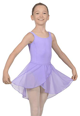 Roch Valley RVMatilda Wrap-Over Chiffon Skirt 22-24 Lilac