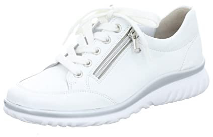 Semler Damen Lena Sneaker, Weiß, 40 2/3 EU Weit