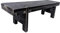 Fensterbank Bank 58cm schwarz Holzbank als Dekoration für Ihre Fensterbank