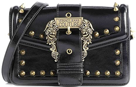 Versace Jeans Couture Tracolla Donna 3 scomparti - Art. 73VA4BF1 ZS442 899 Nero - cm. 24x16x10,5