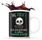 Planetee Tasse noir Pas Touche Panda Grande Soeur | Mug original idéal pour cadeau de noël et anniversaire