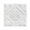 50 Stück 3D Wandpaneele Selbstklebend Dekoren Wandverkleidung Deckenpaneele Platten Paneele Wanddeko Wandtattoos Wasserfest 35x35cm Weiß