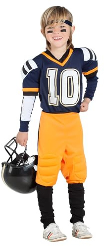 Boland - Costume de football américain pour enfants, 6 pièces, costume de carnaval pour une fête à thème, Halloween ou le carnaval, Superbowl