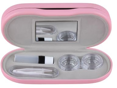 Reiseobjektiv-Box, Organizer, modische Kontaktlinsenträger, Kontaktlinsenzubehör für den täglichen Gebrauch und auf Reisen
