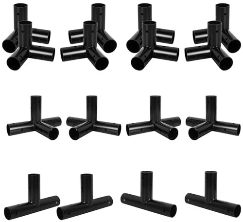 Aoneky Baseball-Schlagkäfig-Rahmen-Eck-Set für 10,7 m Käfig – Batting Cage Connector-Kit