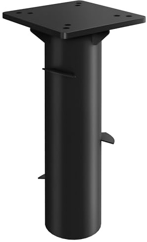 Outsunny Sonnenschirmständer aus Beton, Ampelschirmständer Schirmständer Quadrarisch Schirmhalter, Ständer für Ampelschirm 113/92 mm, Schirmgewicht für Balkon, Terasse, Garten, Dunckelgrau