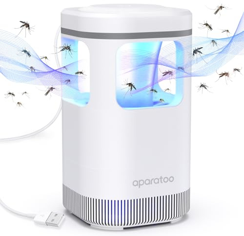 Lámpara Antimosquitos Eléctrico, Mata Mosquitos USB Anti Mosquitos Killer, Portátil Lampara Mosquitos Interior Exterior Eliminador de Insectos Moscas para Doméstico, Dormitorio, Cocina,Cámping,Jardín
