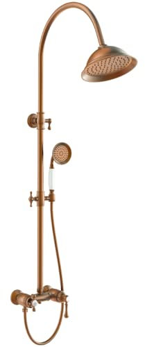 Essebagno Colonna doccia Leeds retro in rame