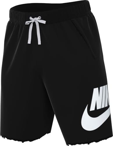 Nike Herren Club Alumni Hbr Ft Shorts Black/White/White, XL