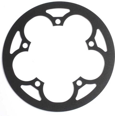 Prowheel Mountain Bike Plateau Guard 130 BCD en alliage d'aluminium Anneau de chaîne Protection Couverture pour 42T/44T/46T/48T/52T/53T Plateau Plateau Plateau Pignons (44T)