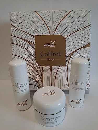 Cofanetto Speciale : Glyco Latte detergente 50 ml; Fibro lozione tonico delicata 50 ml; Synchro Crema viso notte rigenerante, riequilibrante a base di cera d'api 50 ml