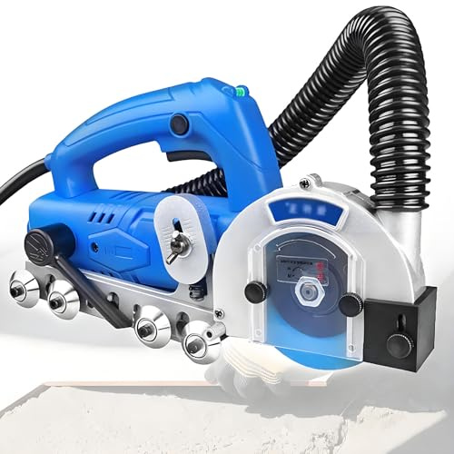 Nettoyeur De Joints De Carrelage En Céramique,Machine électrique De Nettoyage De Joints De Carrelage 1200W,9000 Tr/Min,Avec Couvercle De Protection Transparent Et Poulie D'assistance,Pour Le Bricolage