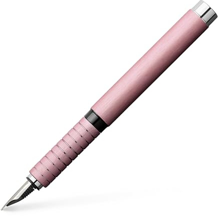FABER-CASTELL 148421 - Füller Essentio, Feder F, Aluminium Rose