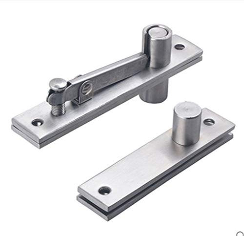 Tiberham Set di 2 cerniere girevoli a 360 gradi in acciaio inox robusto con viti di fissaggio (130 x 25 mm)