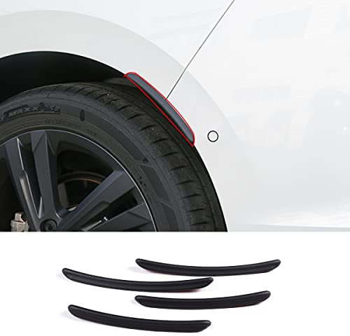 DIYUCAR 4PCS Car Trims Mudguard Wheel Fender Wheel Trims Eyebrow Car Wheel Arch Protectors For Volkswagen Golf 8 MK8 2020-2022