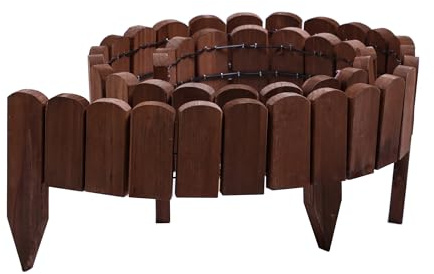 Gartenwelt Riegelsberger Rullbräda 203 cm brun stakethöjd 10 cm