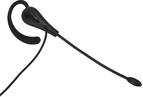 GOWENIC Cuffie USB con Microfono, Cuffie da Ufficio Monoauricolare con Microfono a Cancellazione di Rumore, Cuffie Telefoniche Monofoniche Leggere per Casa, Call Center, Ufficio (Tipo C)