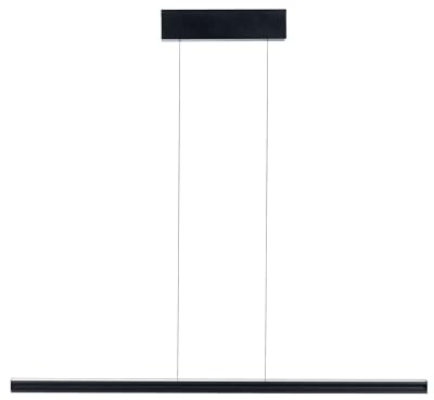 Paulmann 78477 LED Pendelleuchte Lesko RGBW+ dimmbar 2300lm / 370lm 19W / 3W Schwarz matt