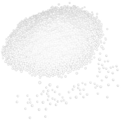 IWOWHERO Mini Palline di Polistirolo Bianche 5-7 MM 300g per Imbottitura Poltrona Sacco Perline Tonde per Cuscini Fai da Te Riempitivo per Divani e Giocattoli Artigianali