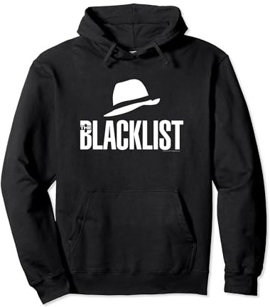 Die Blacklist Hut-Symbol Pullover Hoodie