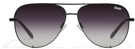 Quay Damen High Key X Desi Sonnenbrille, Schwarz, High Key Extra Large