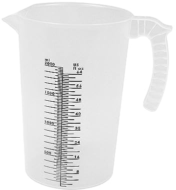 Valley Industries Multi-Purpose Measuring Pitcher - 64oz., Translucent