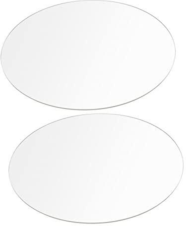 Rund Akrylskiva 2 Mm Tjock Cirkelformad Plexiglasskiva För Hantverksskyltar