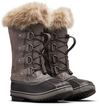 Sorel Joan Of Arctic Boot WP, Botas para nieve impermeables, Unisex niños, Quarry Youth Collection 2024, 32 EU