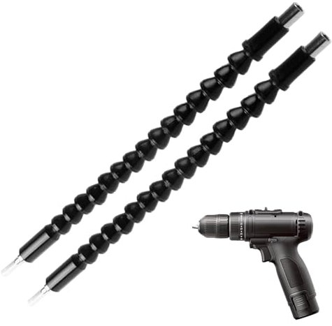 Dirfuny Flexible Schaftverlängerung Bits Bohrer | Bohrerverlängerung - Flexible Schraubendreherverlängerung, biegbare Bohrerverlängerung, Schraubendreher weiche Schäfte für Computergehäuse,