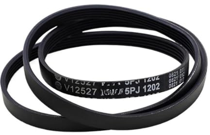 TGHDMD Correa de Accesorios for Lavadora, Compatible con Accesorios for Lavadora de Tambor Haier, Correa Genuina 6EPJ11216 5EPJ1208 5J1195(5PJ 1202)