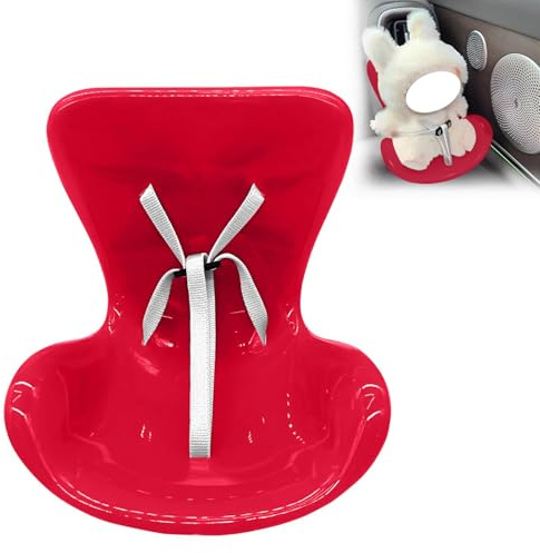 Car Seat for La bu bu Dolls 10-17cm, Car Decoration Chair with Air Vent Clip, Doll Accessories Sofa Seat Suitable for Fans Dolls Collectors Display