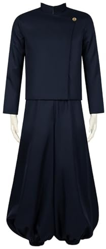 COSDREAMER Traditional Japanese Hakama Outfit Mens Japanese Yukata Kimono Robe