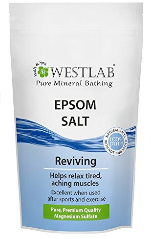 Westlab Epsom Salt Resealable Stand Up Pouch, 1Kg