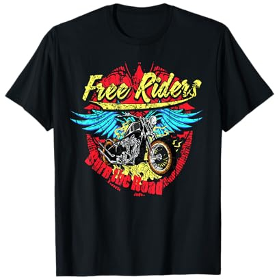 Motorbike Shirt Motorcycle Vintage Biker T-Shirt
