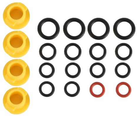 Laroal Kit di guarnizione per idropulitrice ad alta pressione e ugello con O-ring. La guarnizione per idropulitrice è adatta per K2 K3 K4 K5 K6 K7 (20 pezzi)