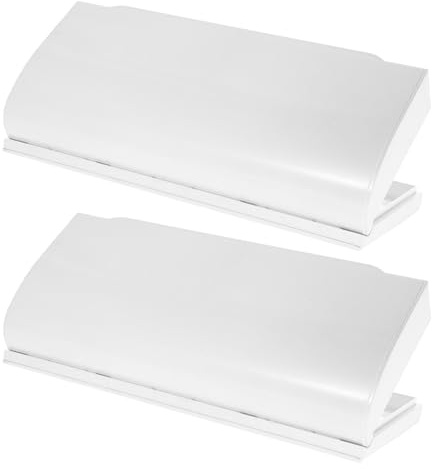 SHINEOFI Protector de Enchufe Triple Tipo 86, 2 Unidades de Cubierta Plástica para Protección en Baños y Cocinas Resistencia al Agua
