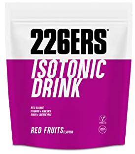 226ERS - Isotonic Drink, Bebida Isotónica para Deportistas, en Polvo, Hidratos de Carbono, Sales Minerales y Vitaminas, Hidratación y Recuperación, Sabor Frutos Rojos 500 g