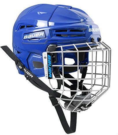 Bauer IMS 5.0 Helm Senior, Größe:L Blau