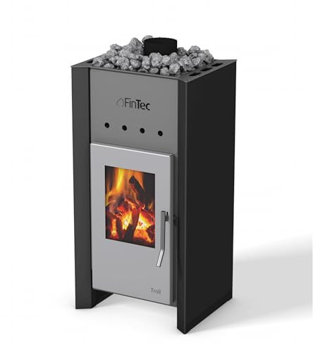 Stufa a sauna in legno FinTec TROLL